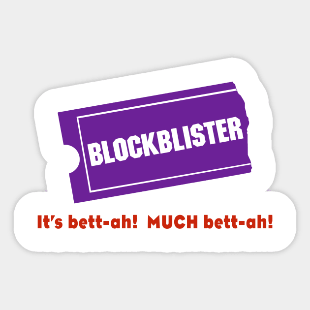 Blockblister It's Bett-ah Shirt - Amanda Show, Nickelodeon, The Splat Sticker by 90s Kids Forever